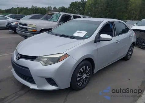 2014 Toyota Corolla L z USA, uszkodzony, nr VIN 2T1BURHE9EC066268